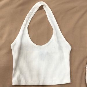 Halter crop top